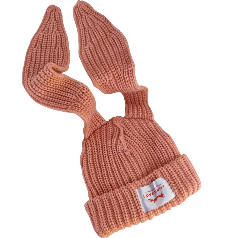 Rabbit Beanie Ear Ribbed
