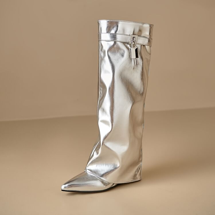 Lock Accent Boots Tall