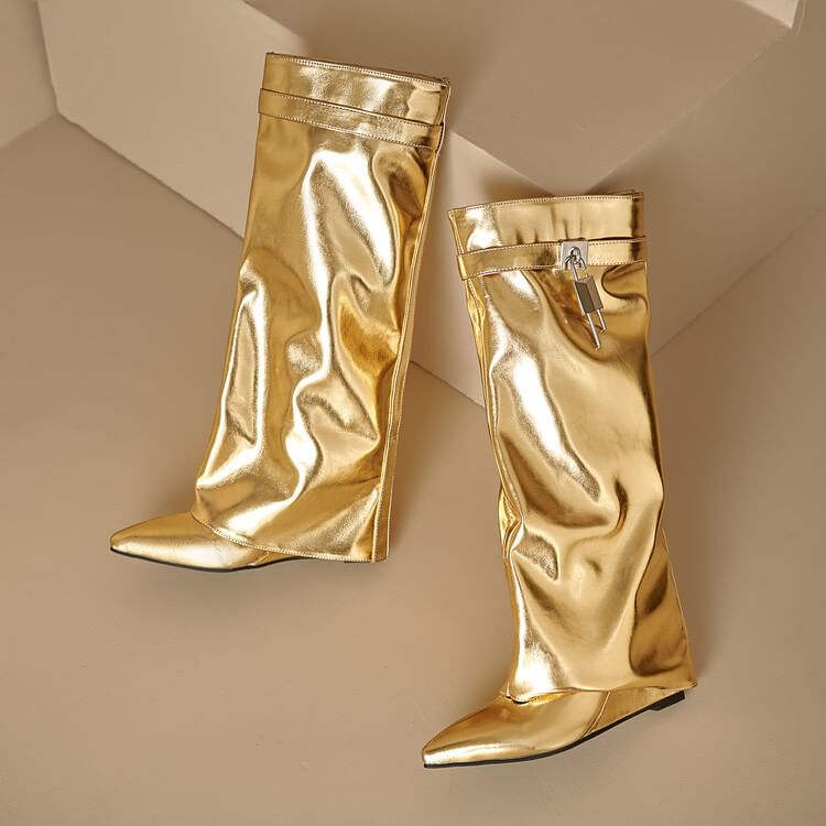 Lock Accent Boots Tall