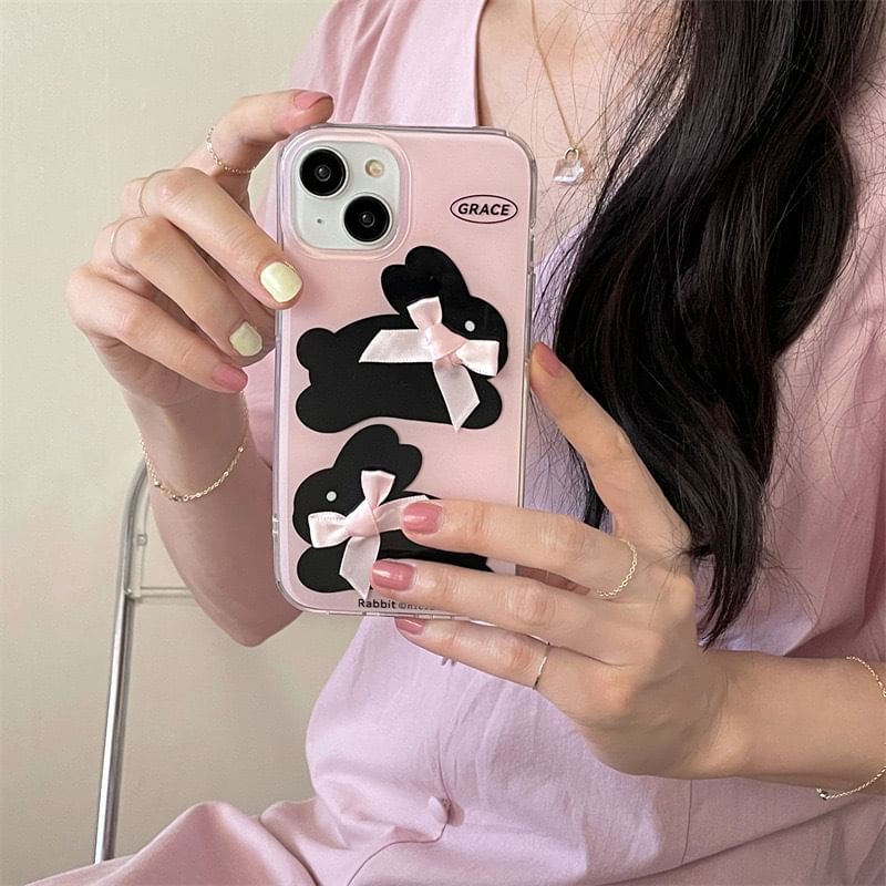 Rabbit Case Ribbon Phone