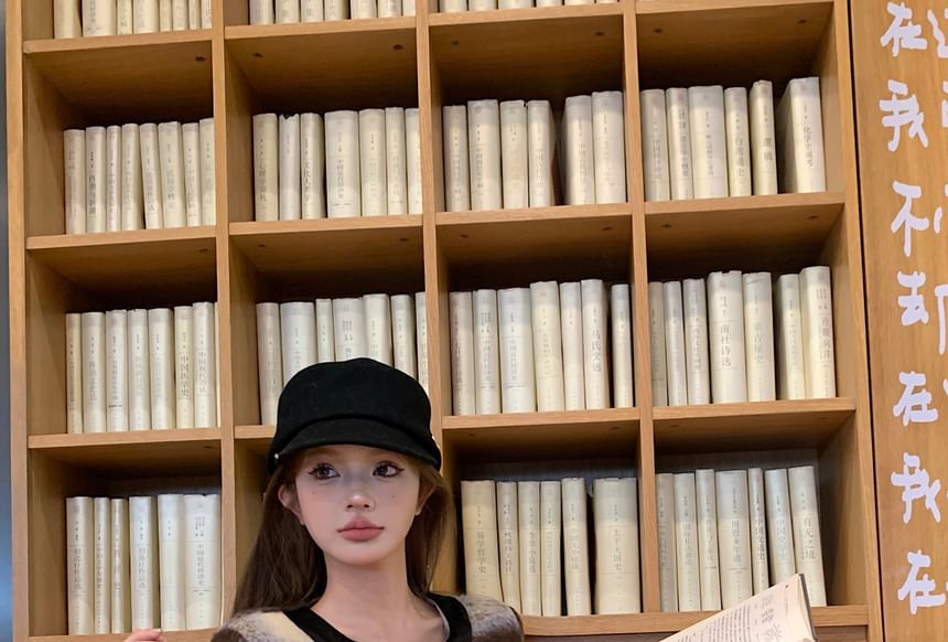 Crew Plaid Mini Button-Up Accent Neck Jacket Crop / Pencil Skirt Contrast Trim Bow High Rise