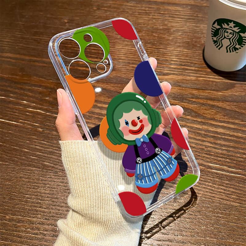 Clown Phone Transparent Case