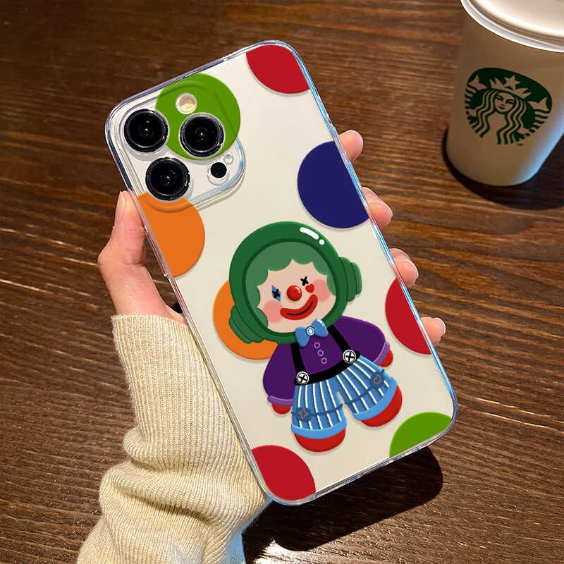 Clown Phone Transparent Case
