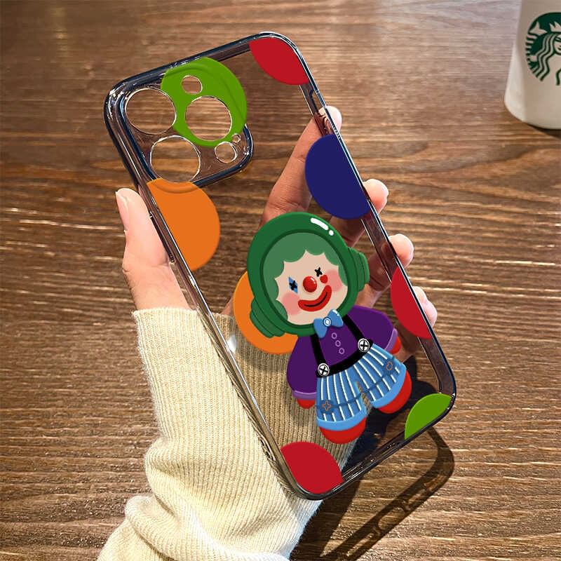 Clown Phone Transparent Case
