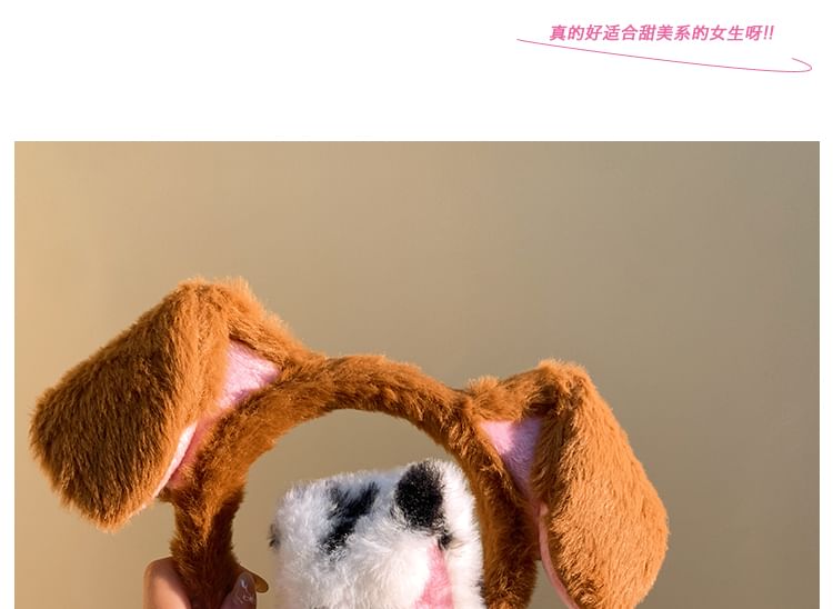 Designs) Face Headband Ear Chenille (Various Wash Animal