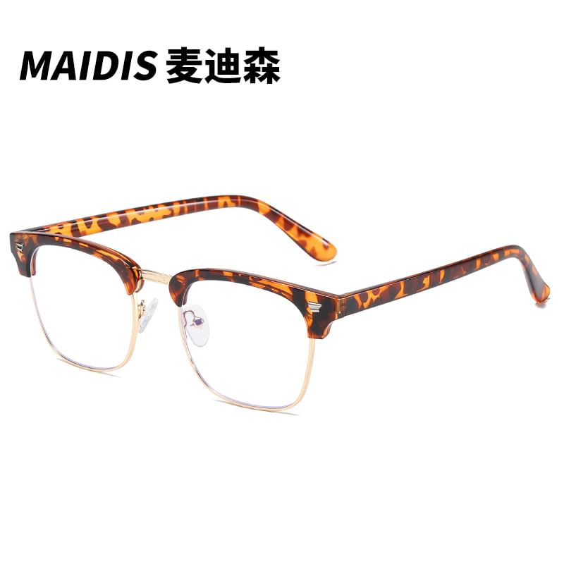 Frame Metal Vintage Eyeglasses
