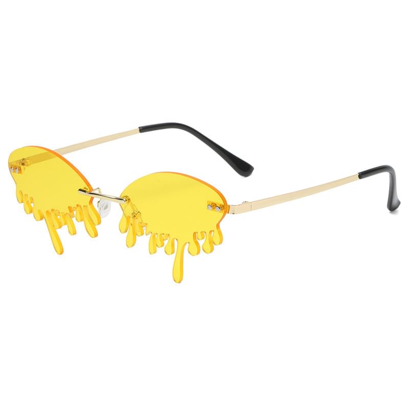 Melted Frameless Sunglasses