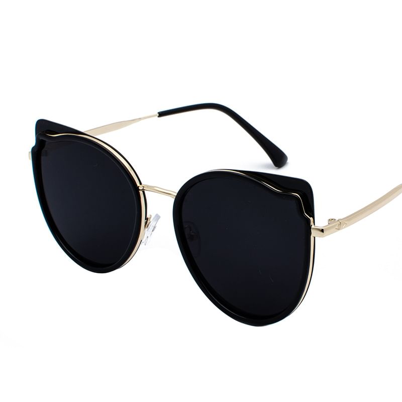 Sunglasses Metal Eye Cat Frame