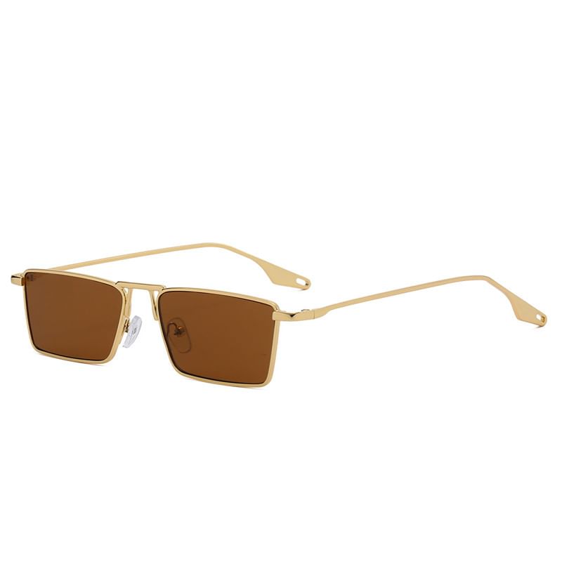 Frame Square Metal Sunglasses