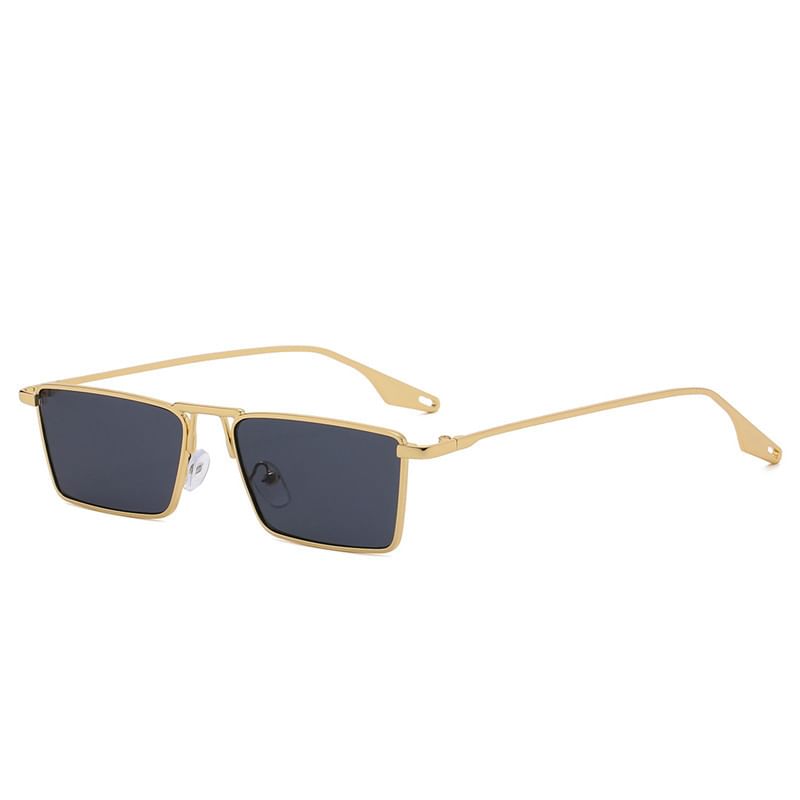 Frame Square Metal Sunglasses