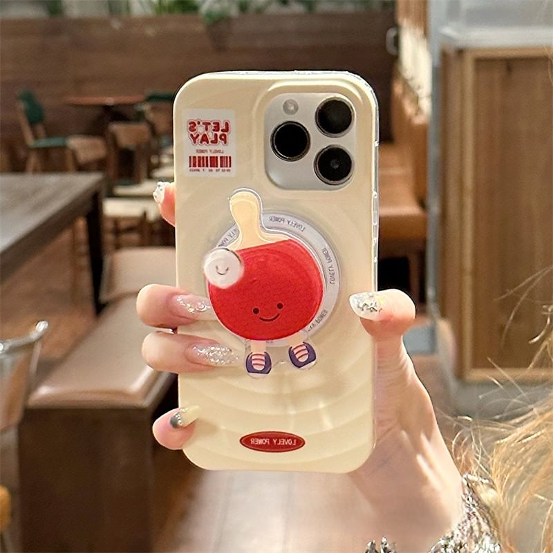 Magnetic MagSafe) Case with Lettering Phone (Compatible