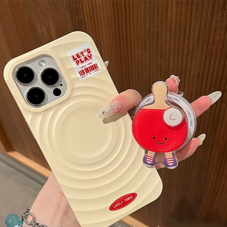 Magnetic MagSafe) Case with Lettering Phone (Compatible