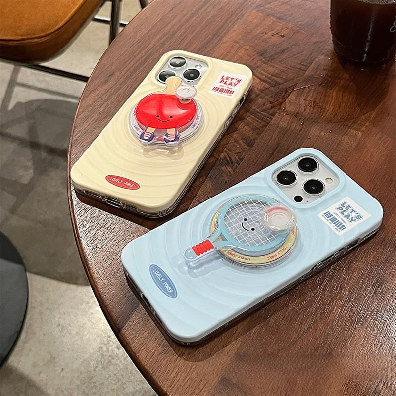 Magnetic MagSafe) Case with Lettering Phone (Compatible