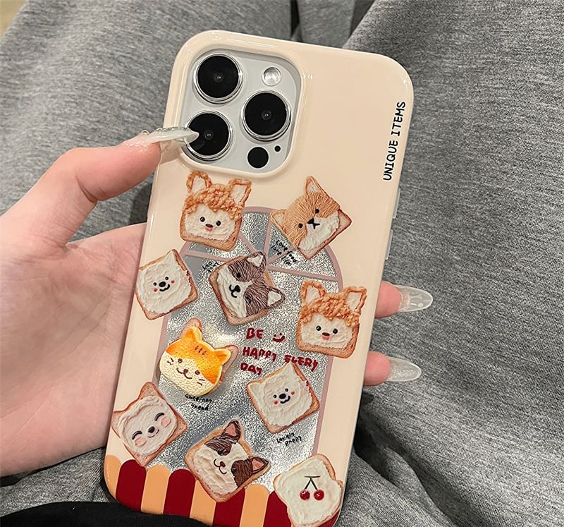 Adhesive Case / Decoration Phone Animal Set