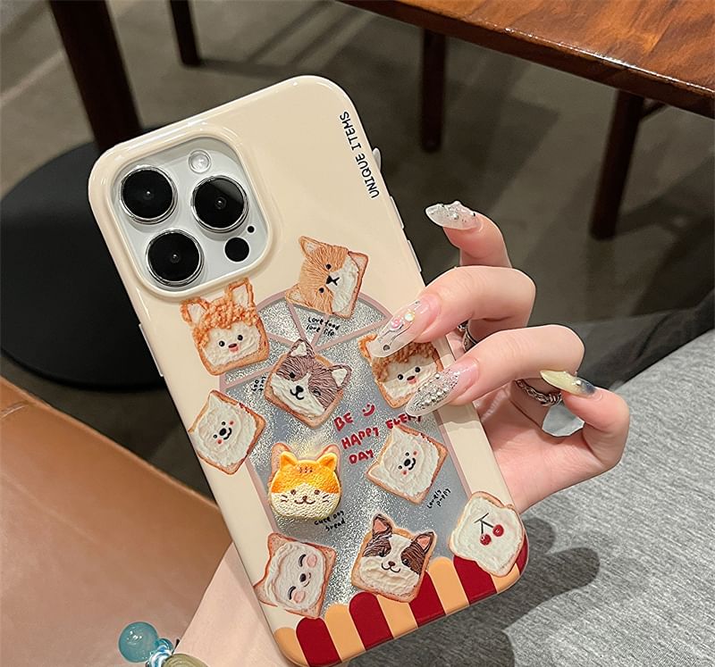 Adhesive Case / Decoration Phone Animal Set