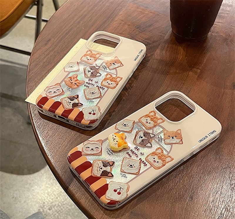 Adhesive Case / Decoration Phone Animal Set
