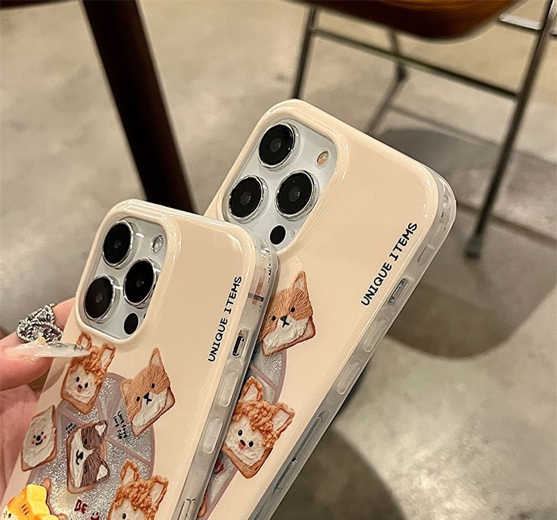 Adhesive Case / Decoration Phone Animal Set