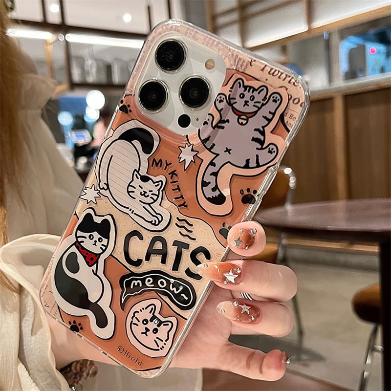 Phone Set Cat Case Strap /