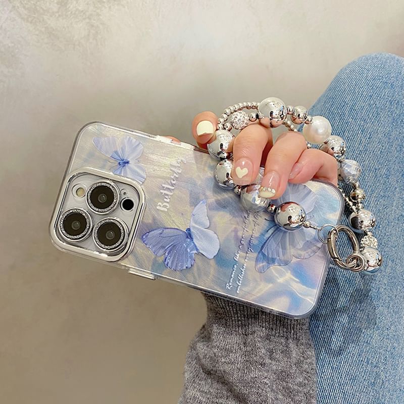Phone Strap Case / Butterfly Set