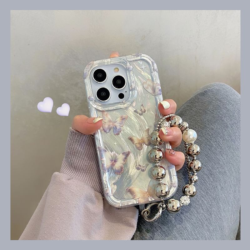 Set Case Strap / Phone Butterfly