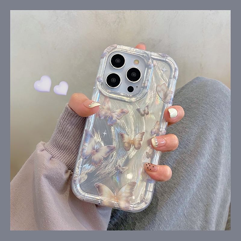 Set Case Strap / Phone Butterfly