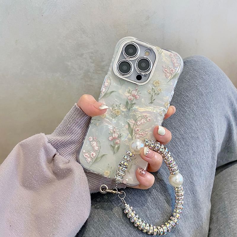 Strap Phone / Set Case Flower