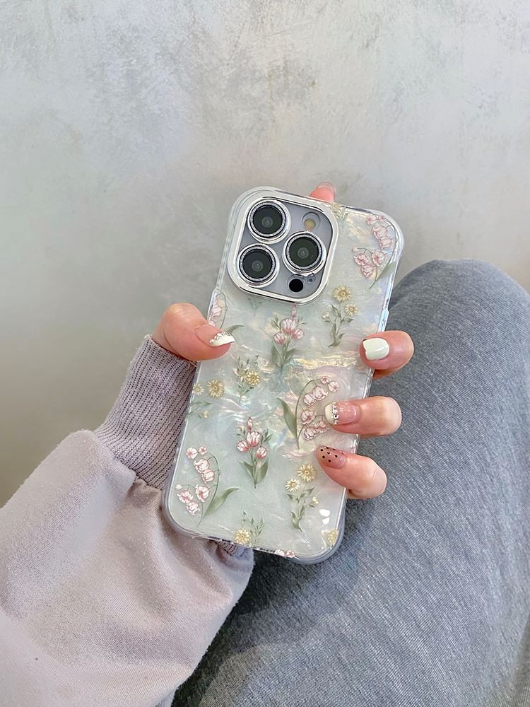 Strap Phone / Set Case Flower