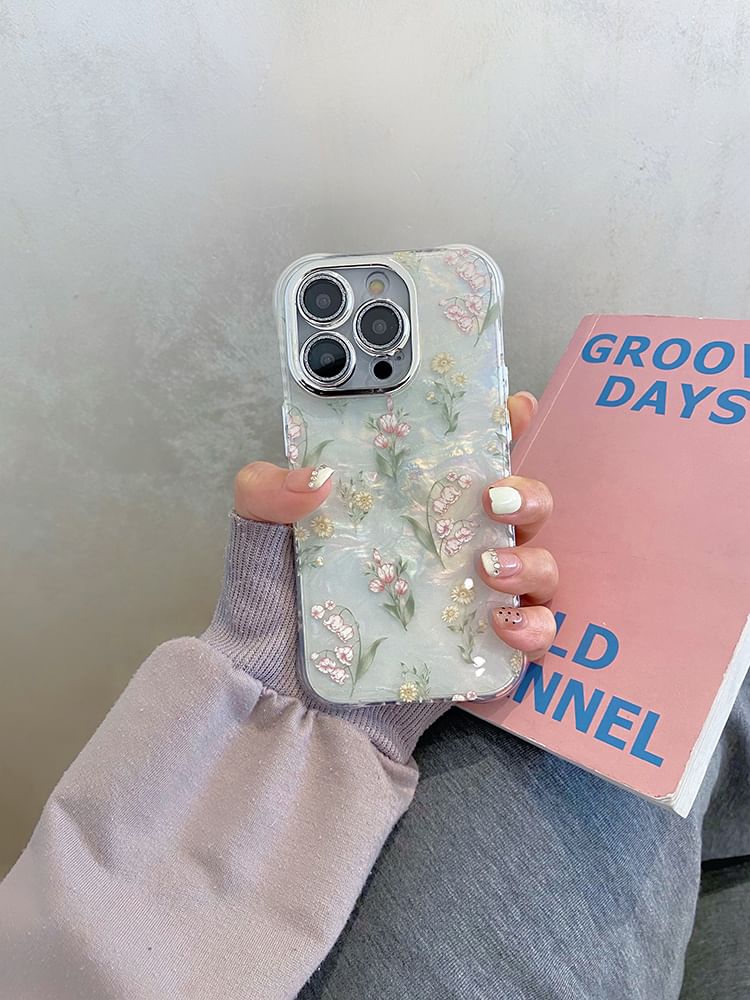 Strap Phone / Set Case Flower