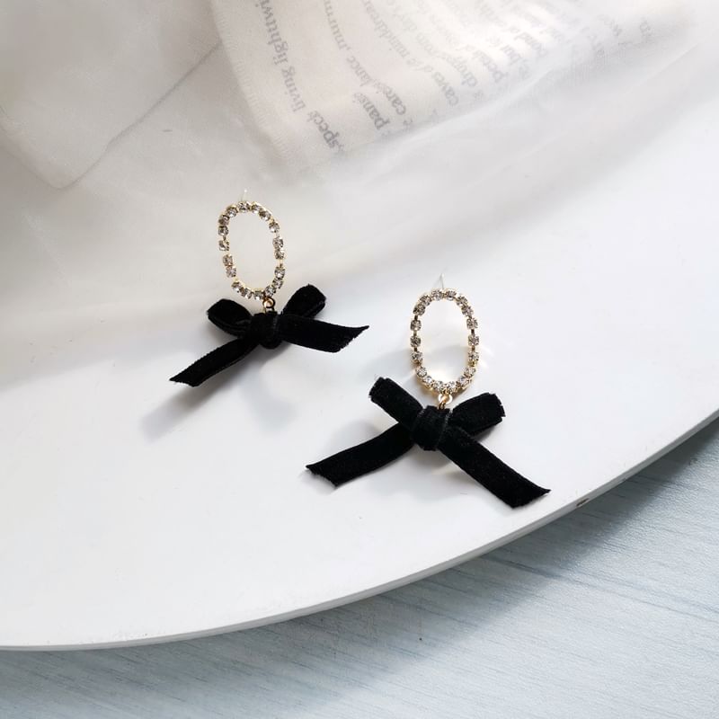 Earring / Dangle Clip Ribbon On