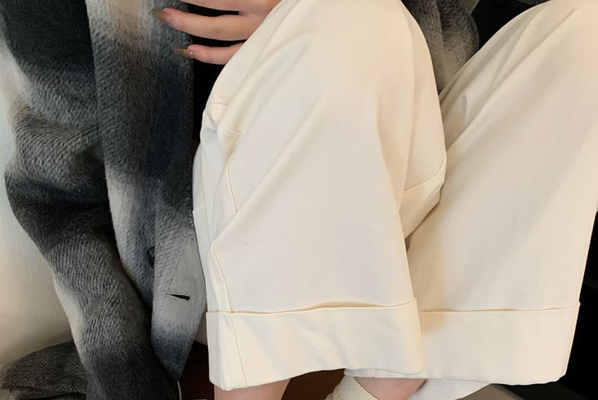 Suede Bow Faux Mules