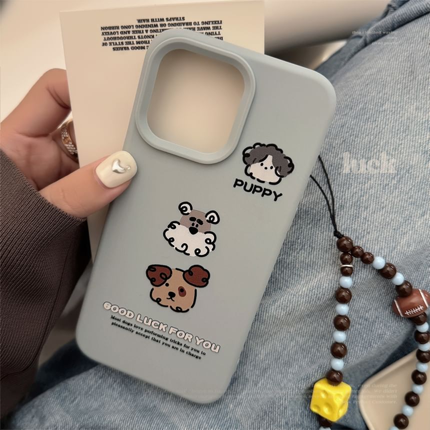 Case Set Dog / Strap Bead Phone