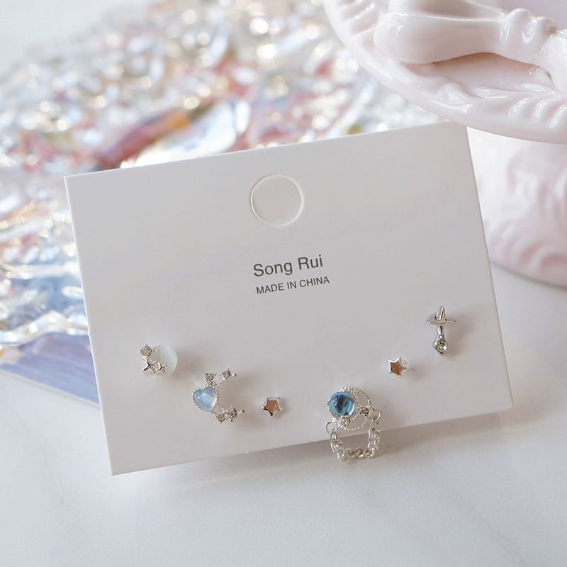 Star Set Earring 6: of
