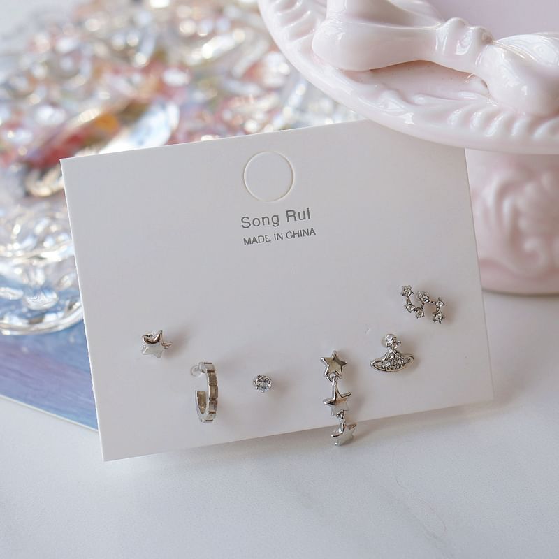 Star Set Earring 6: of