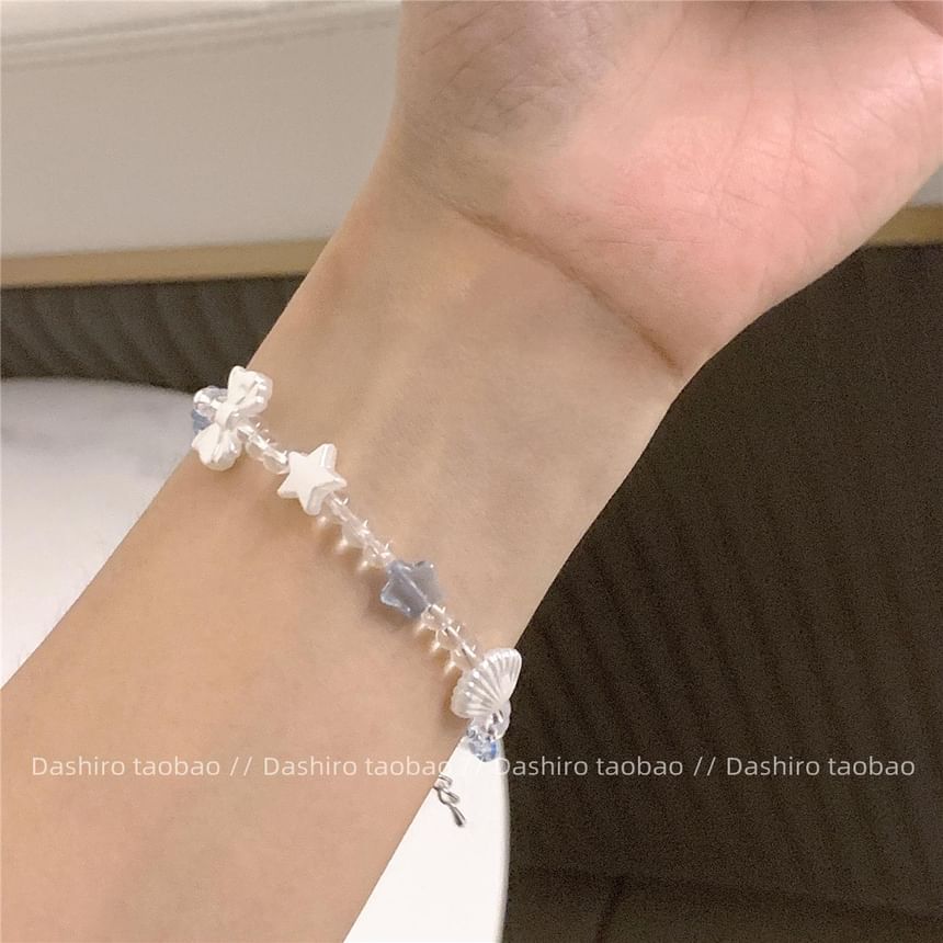 Bracelet Star Shell Beaded