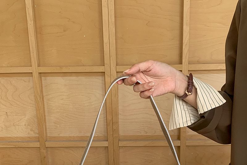 Crescent Shoulder Faux Leather Bag