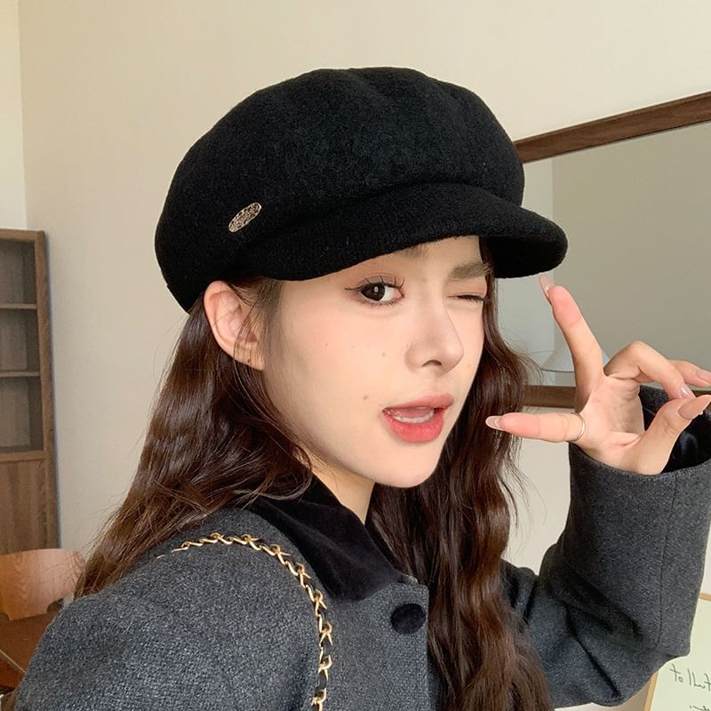 Newsboy Cap Metal Plate