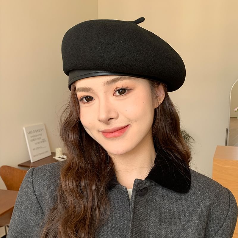 Beret Hat Plain