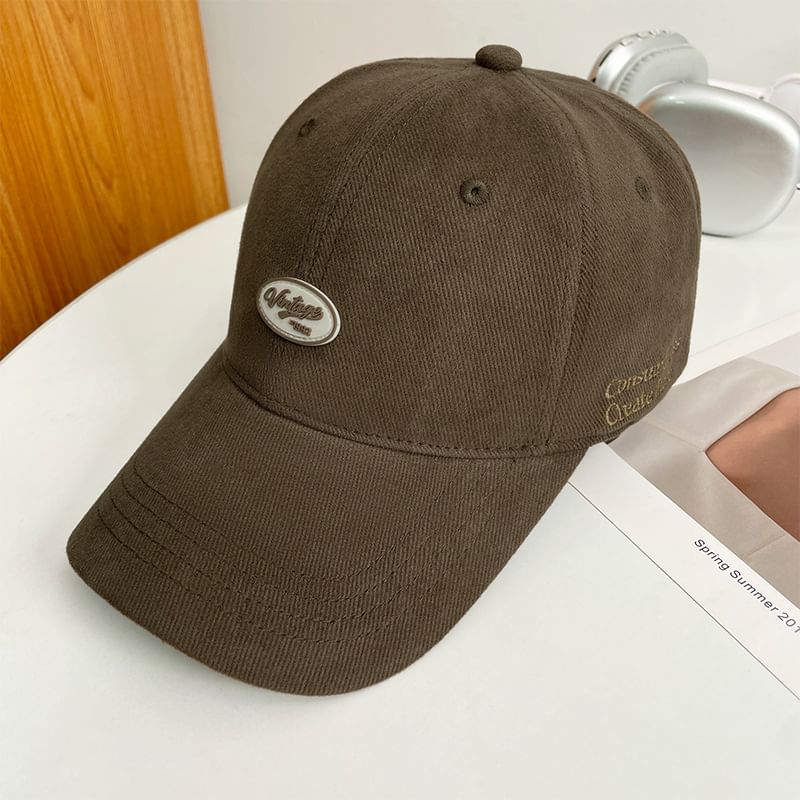 Baseball Cap Applique Lettering