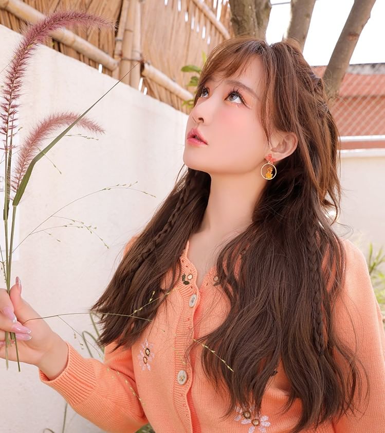 On Fox Clip / Hoop Earring