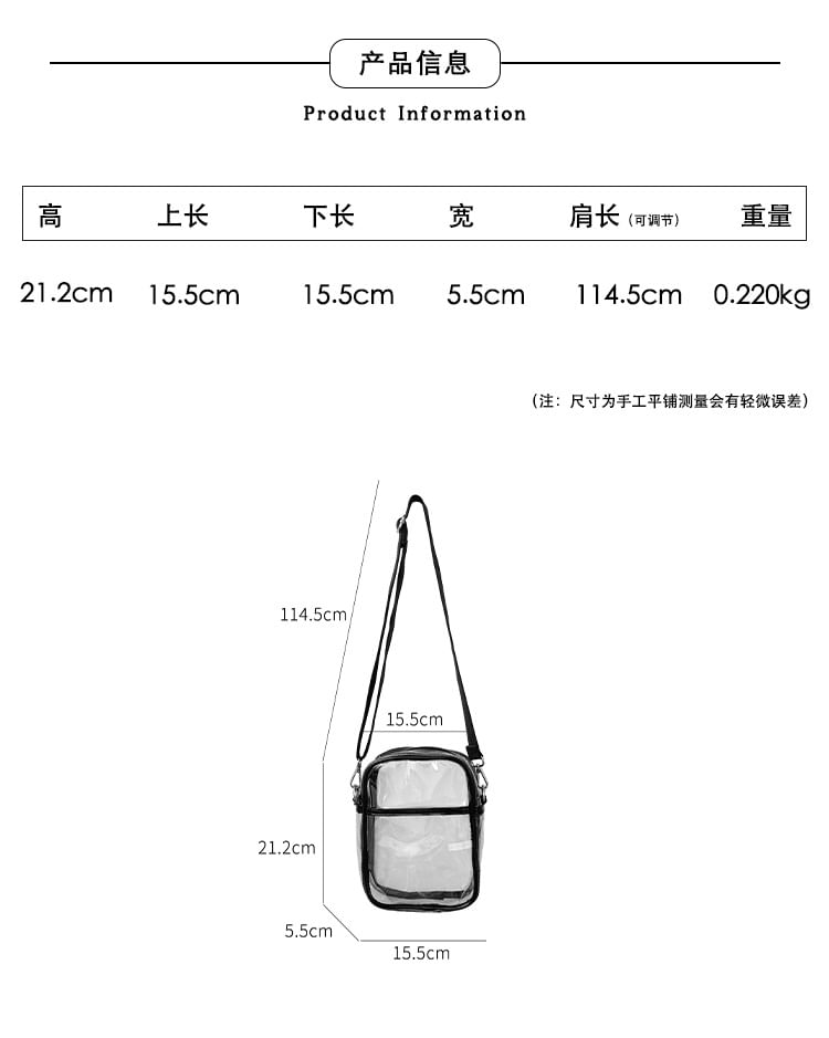 Bag Crossbody PVC