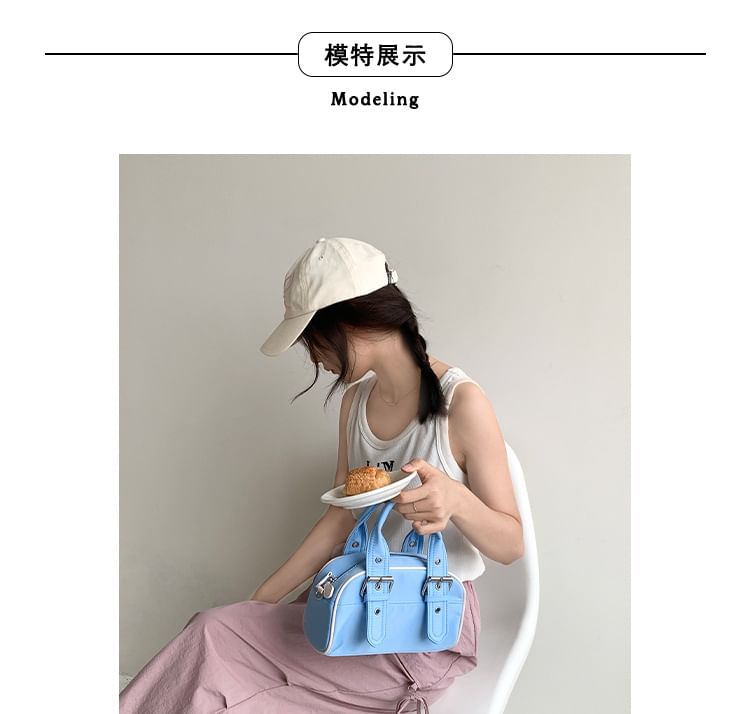 Crossbody Buckled Bag