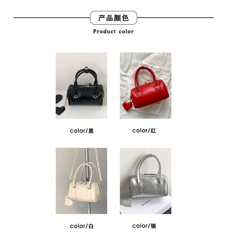 Leather Bag Boston Faux