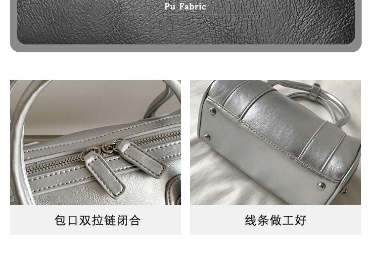 Leather Bag Boston Faux