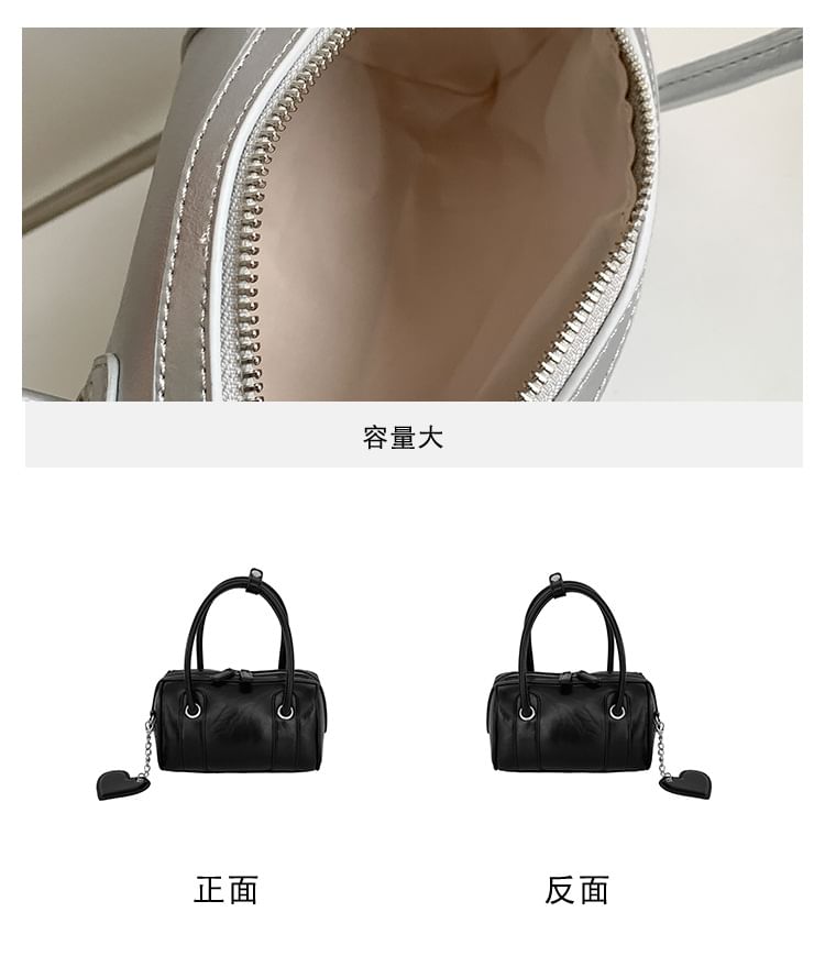 Leather Bag Boston Faux