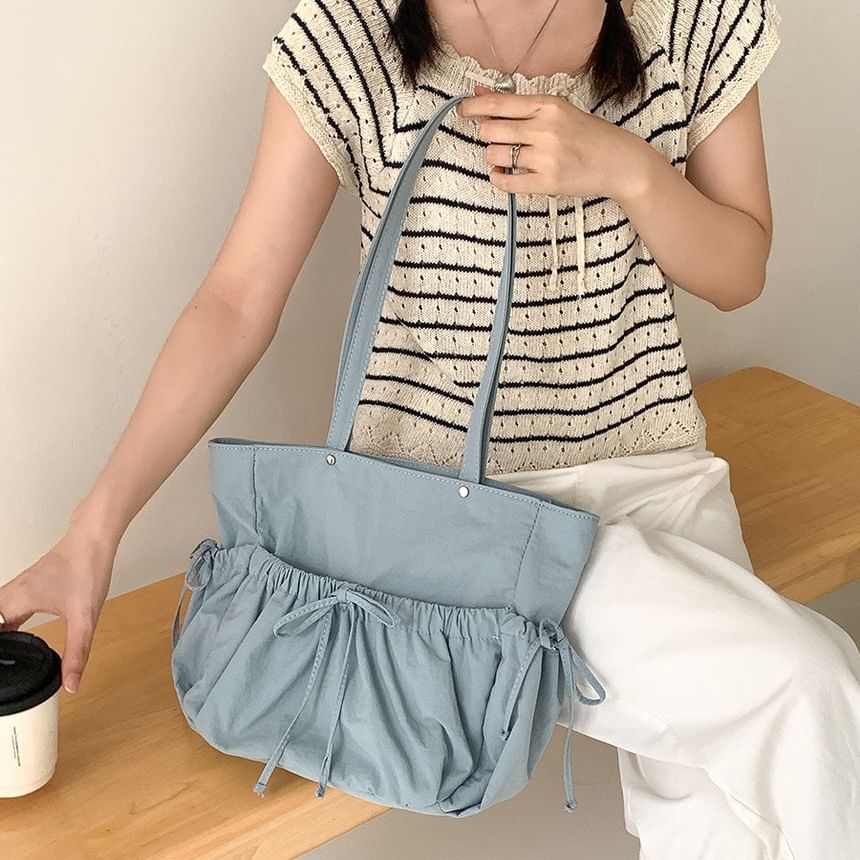 Bag Multi-Pocket Bow Tote