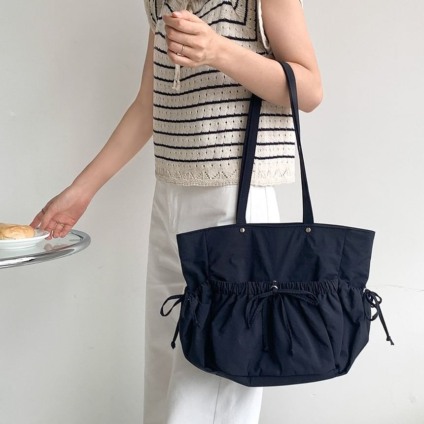 Bag Multi-Pocket Bow Tote