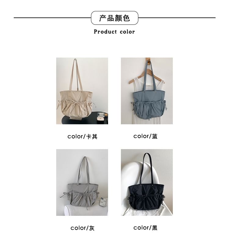 Bag Multi-Pocket Bow Tote