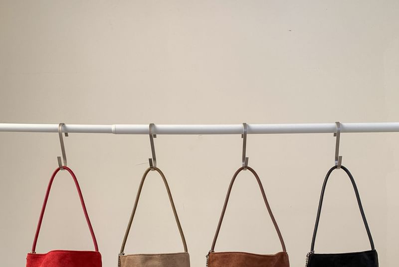 Faux Bag Suede Bucket