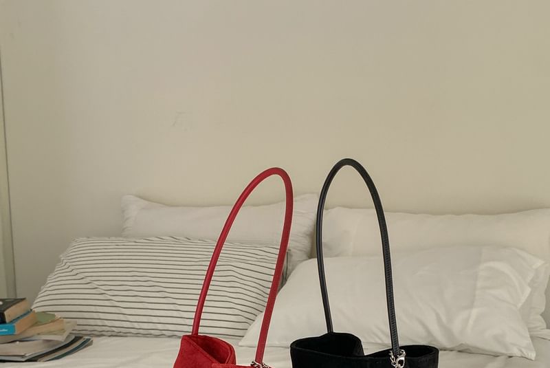Faux Bag Suede Bucket