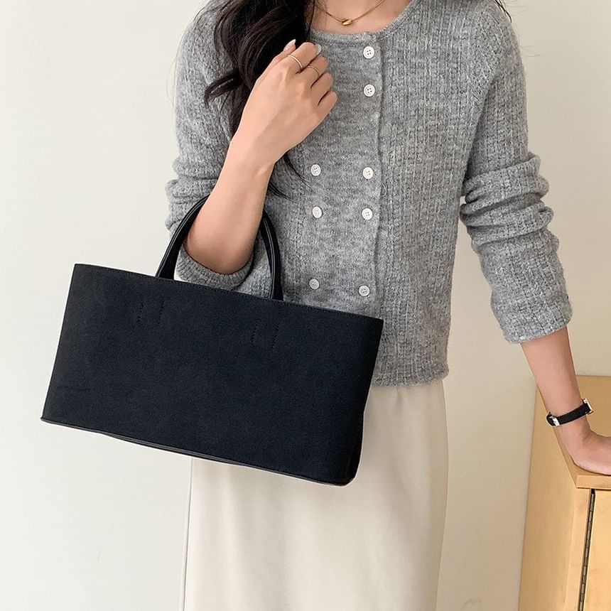 Bag Faux Suede Tote